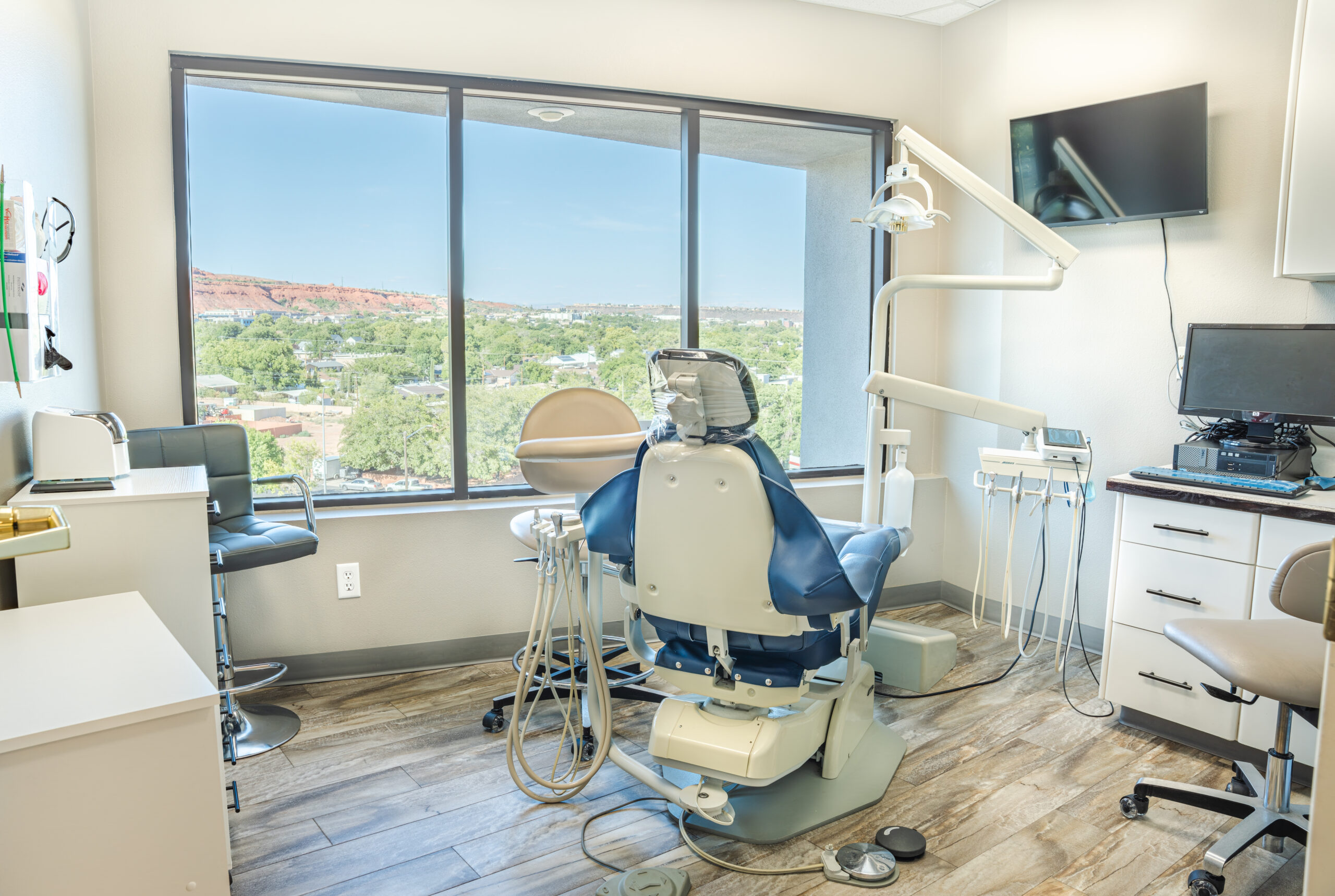 Dawson Dentistry treatment room interior in St. George, UT